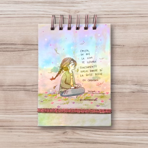 Libreta “Guíate por tu Corazón” tamaño A6